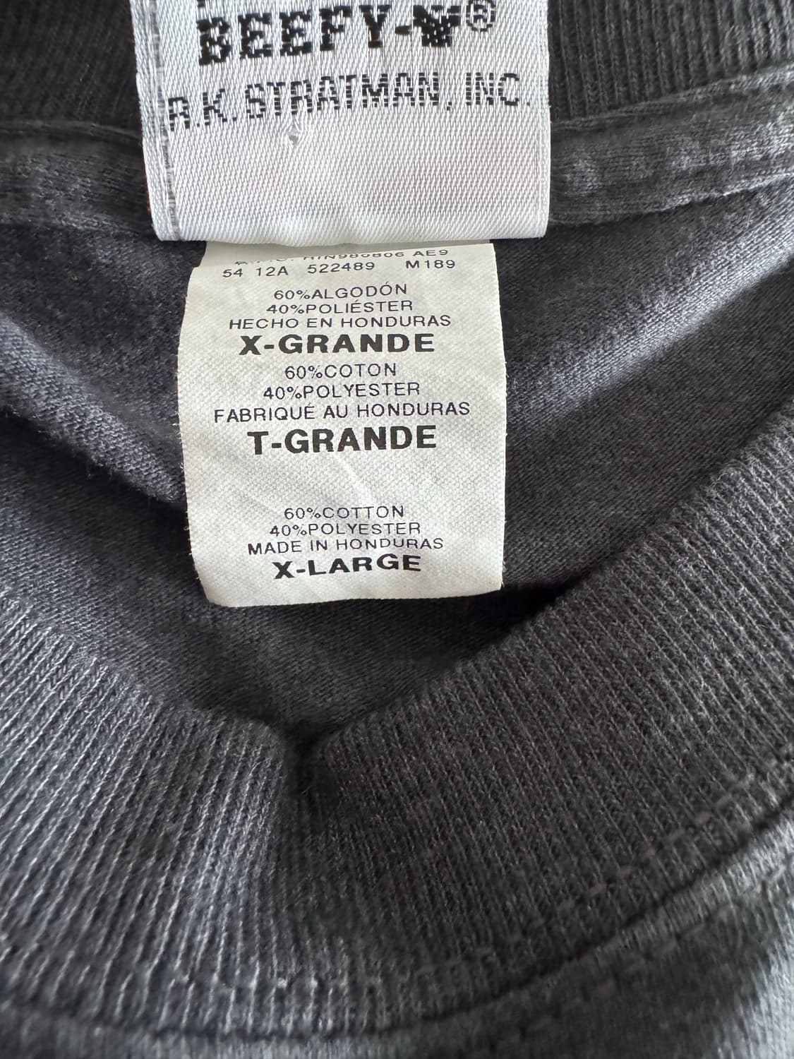 [XL] 빈티지 할리데이비슨 리프린팅 파이어 실드 티셔츠 상품이미지3