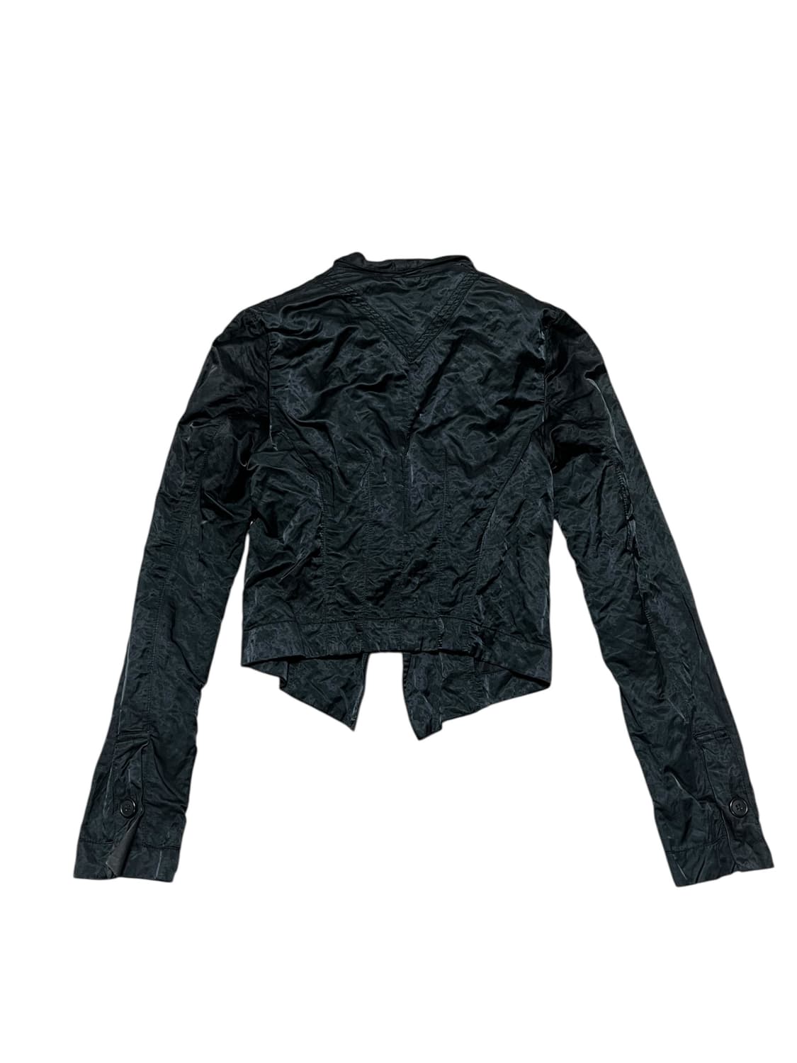 블랙 글리치 자켓 상품이미지3