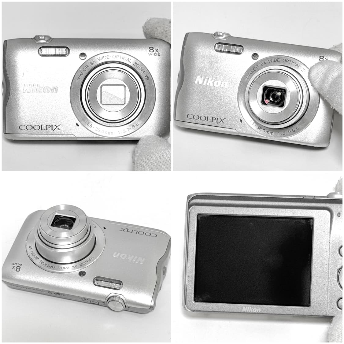니콘 쿨픽스 A300 (S3700) 실버 빈티지디카 상품이미지3