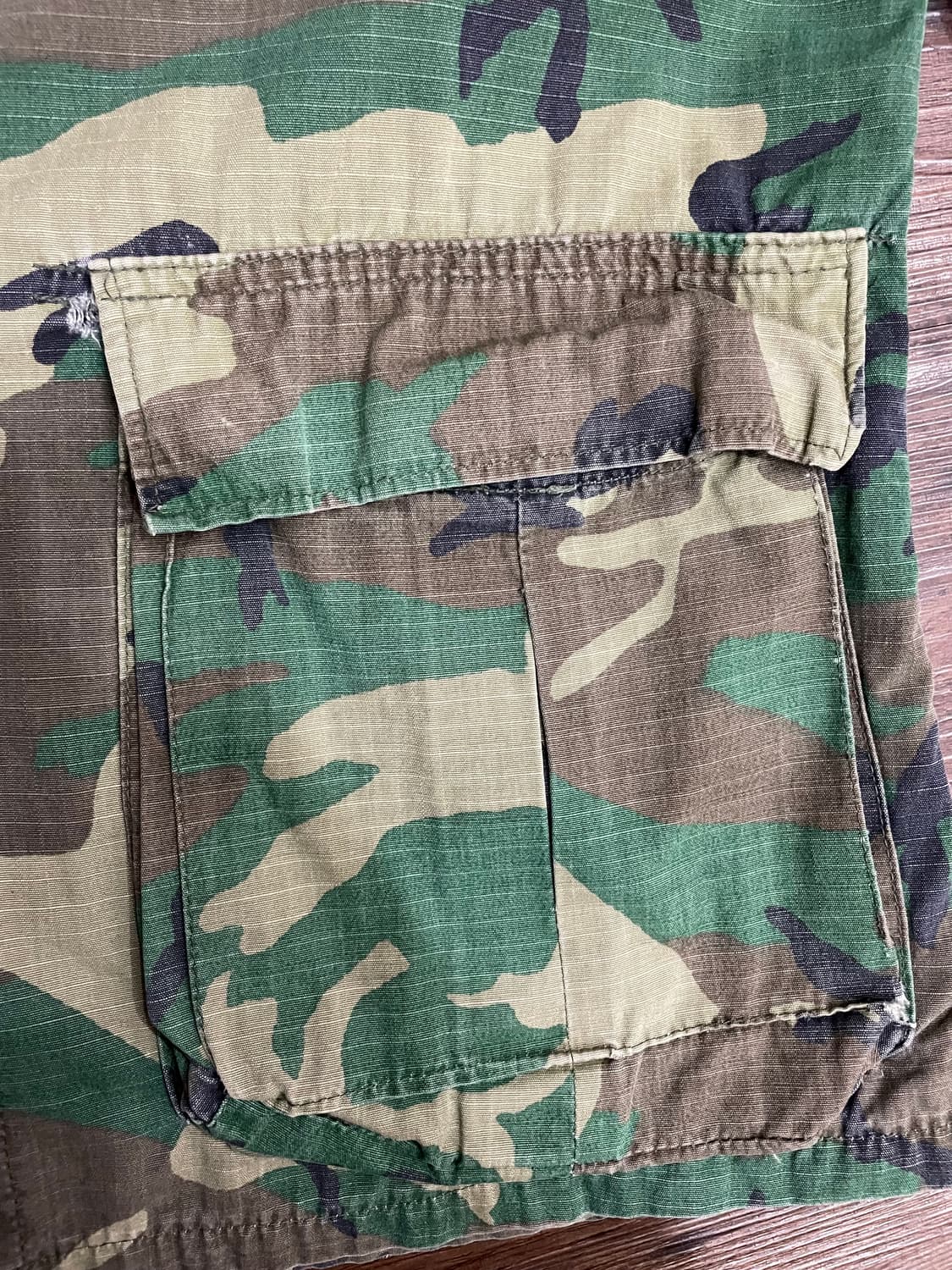 80년산 미군 희귀 RDF ERDL 퍼티그 자켓 SR 상품이미지6