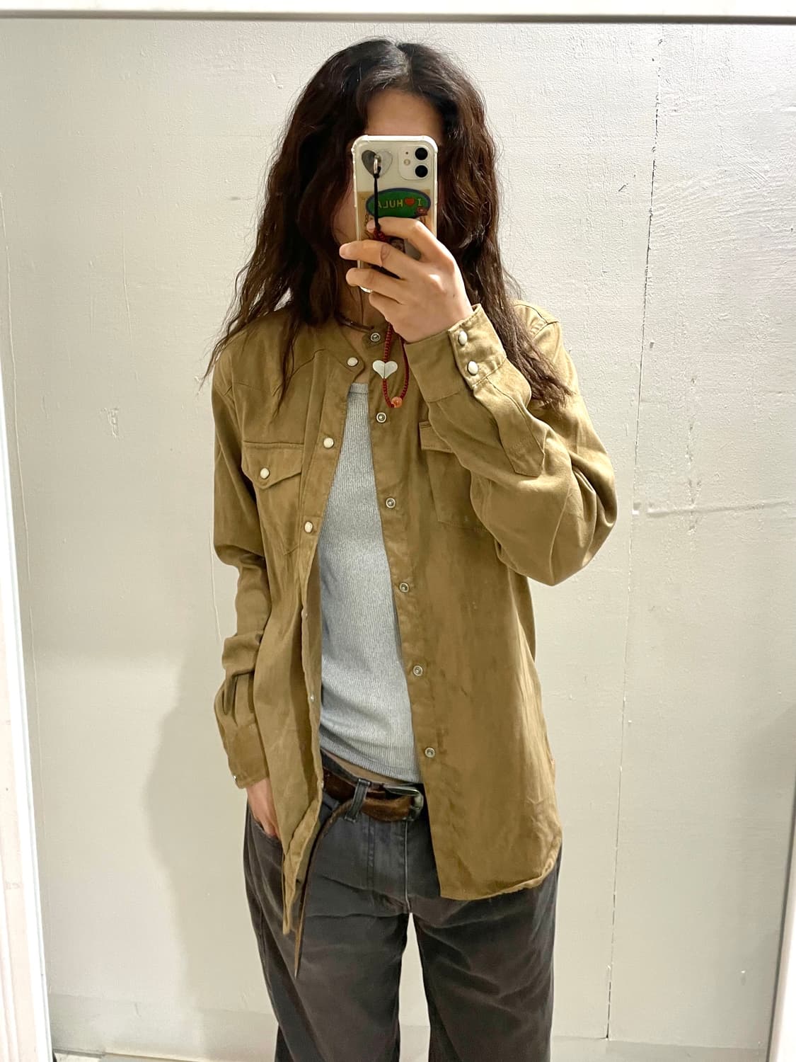 빔즈 스웨이드 웨스턴 셔츠 상품이미지1