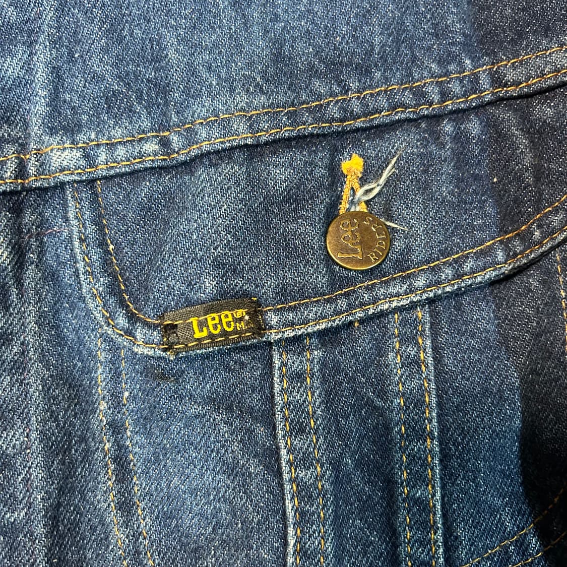 [XL] 00s LEE 데님 트러커 자켓 상품이미지3