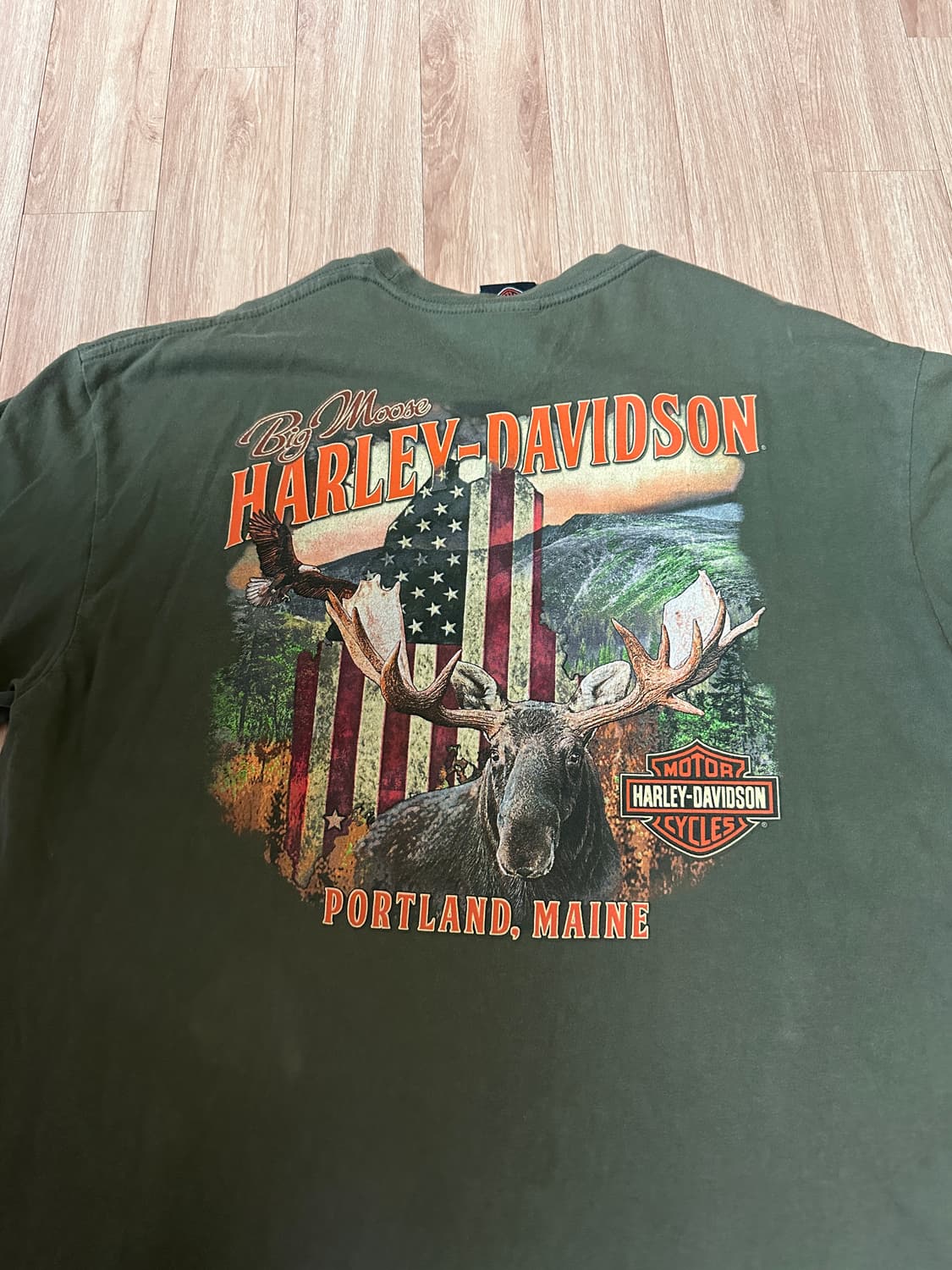 할리 반팔 올리브(올리브/XL) 상품이미지5