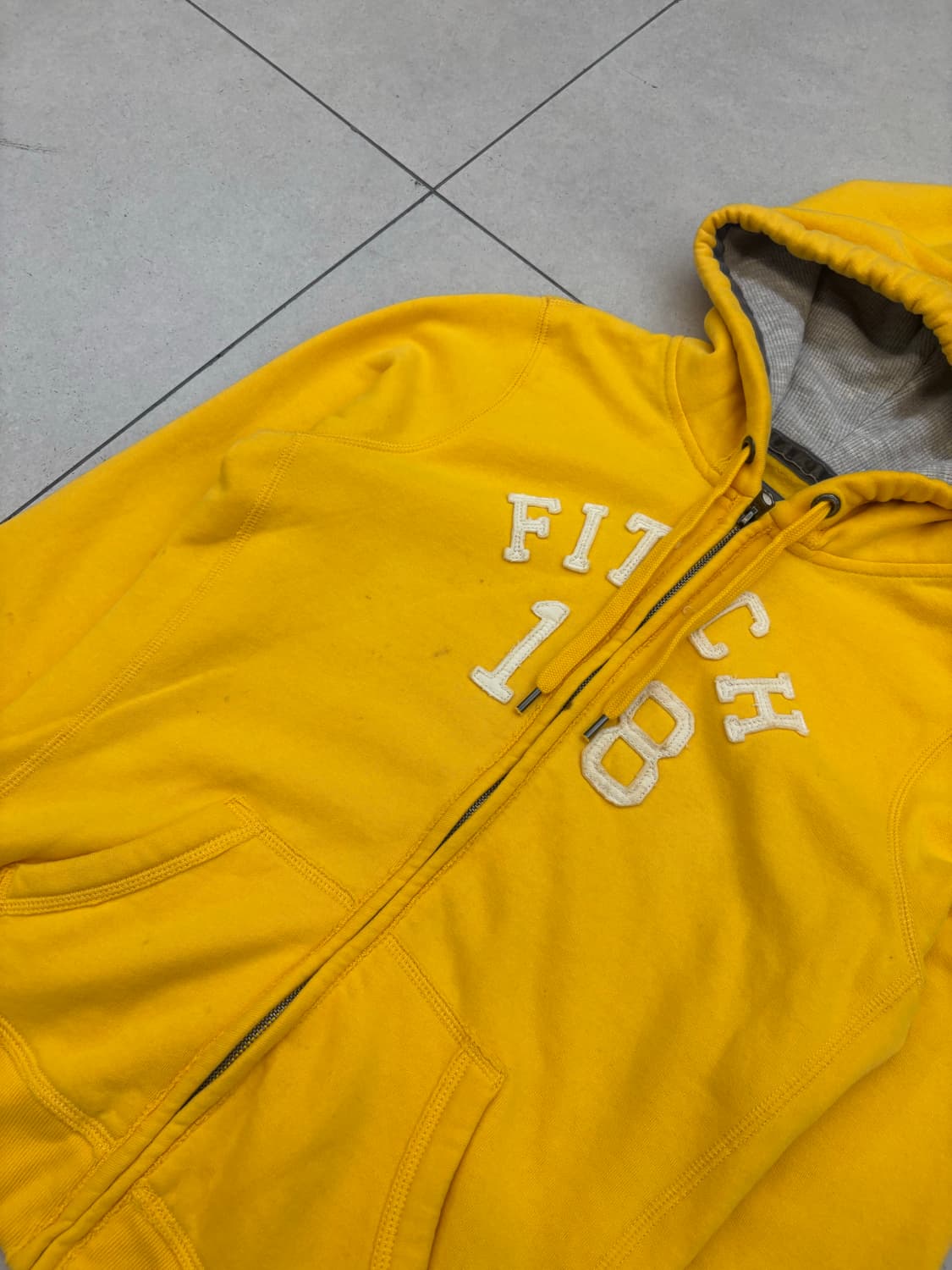 아베크롬비 18 후드집업 옐로우 상품이미지6