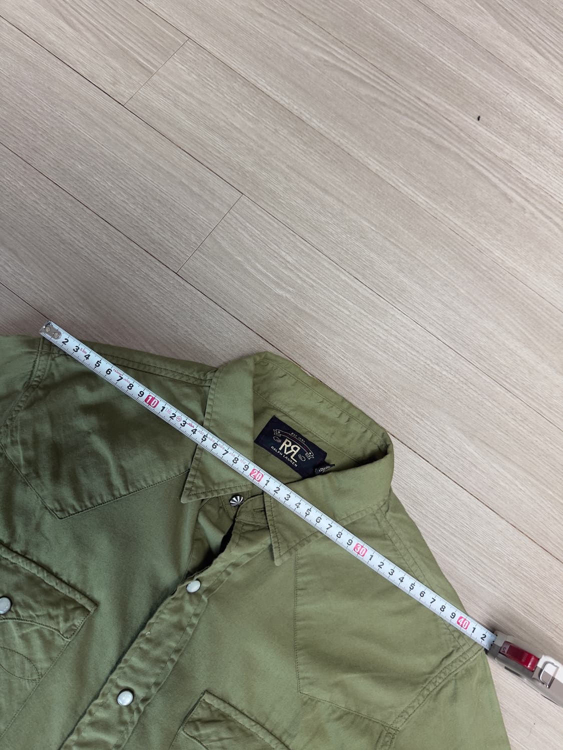 rrl 더블알엘 웨스턴 셔츠 s 상품이미지5