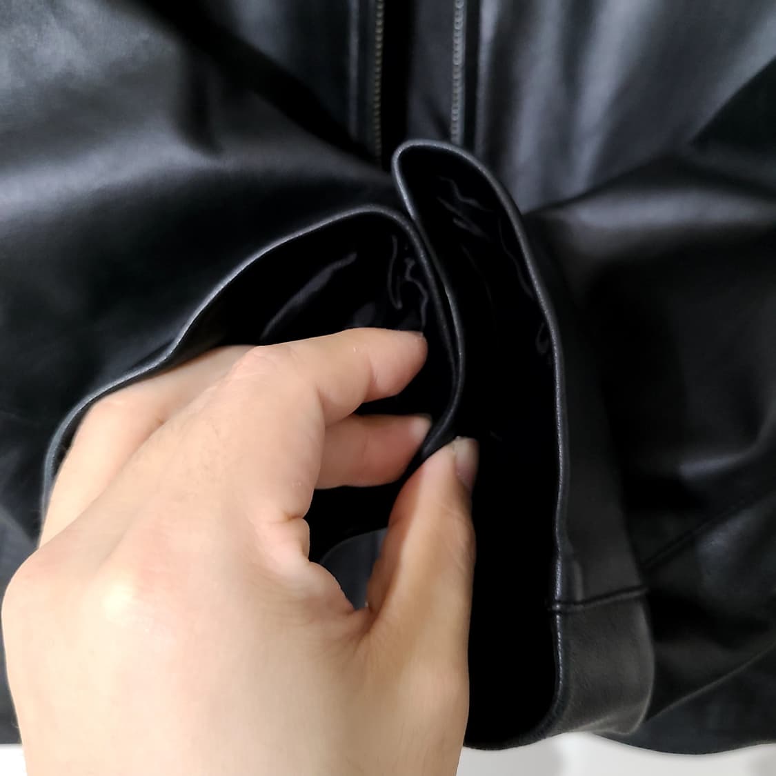 [100-105] 양가죽 램스킨 싱글 레더 자켓 상품이미지7