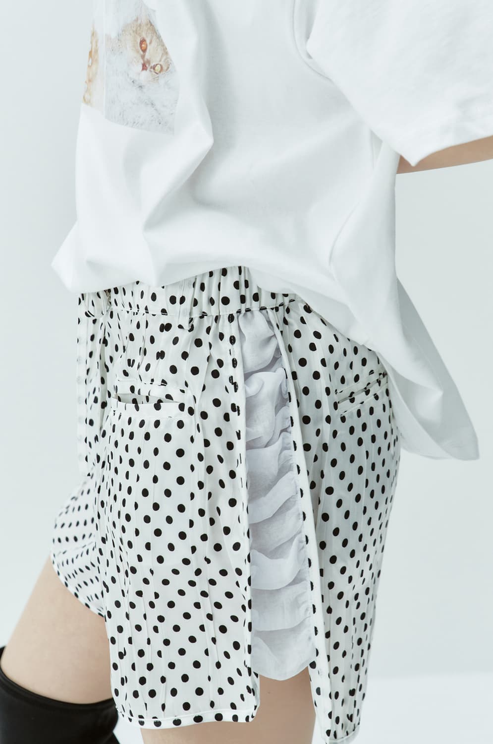 김미더영 gimmetheyoung 도트 반바지 상품이미지2