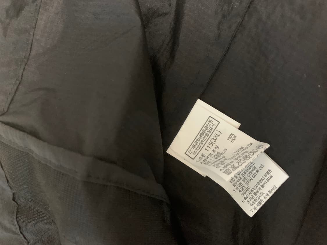 노스페이스 바람막이 3XL(115) 상품이미지4