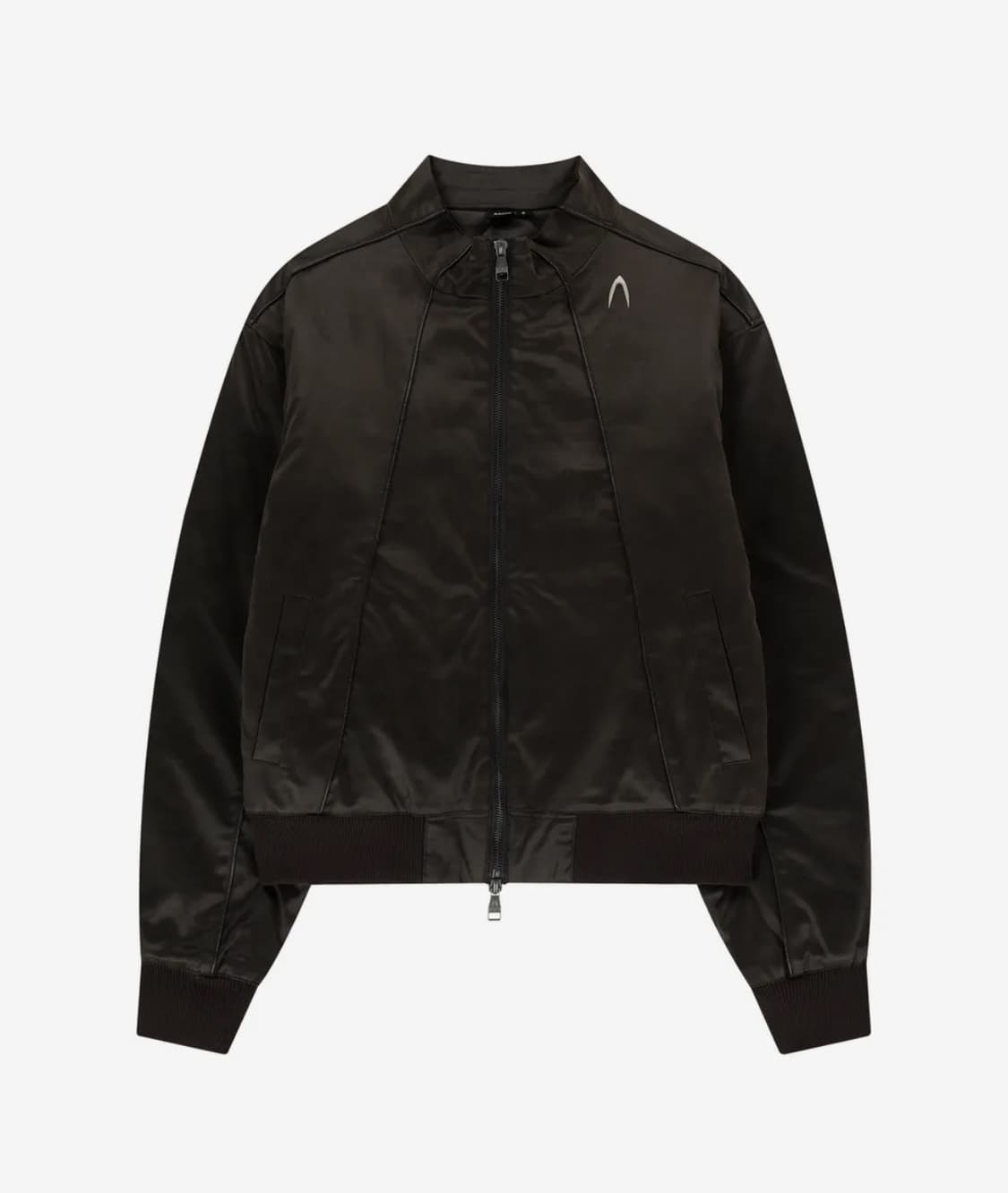 아캄 Piping Leather Blouson (Brown)  상품이미지1