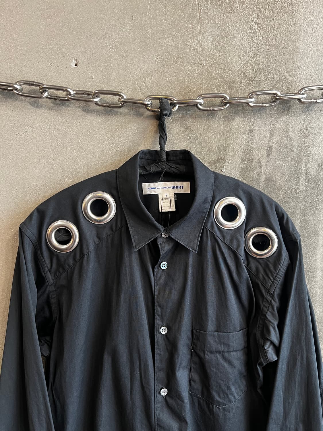 22aw꼼데가르송 셔츠 아일렛 셔츠 상품이미지4