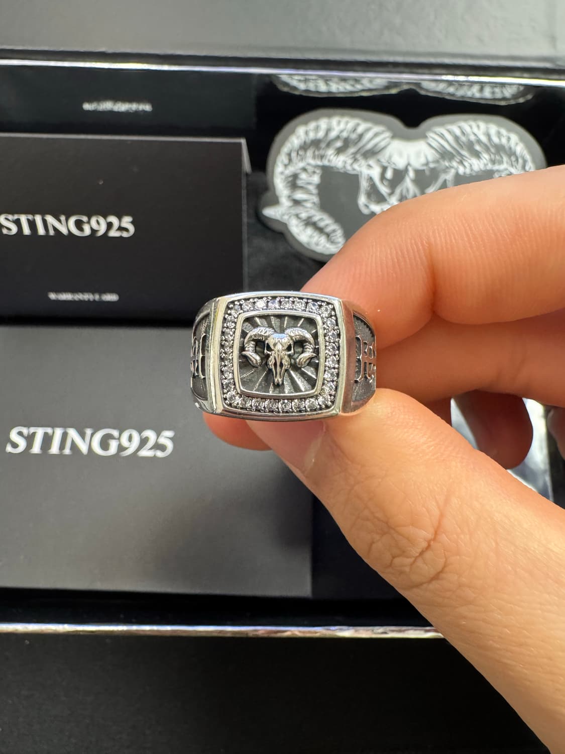스팅925 시그니처 아이스링 18호 상품이미지3