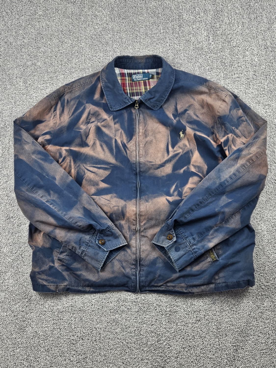 폴로랄프로렌 다잉 워시드 스윙탑 블루종 자켓 ( 2XL ) / 9938 상품이미지2