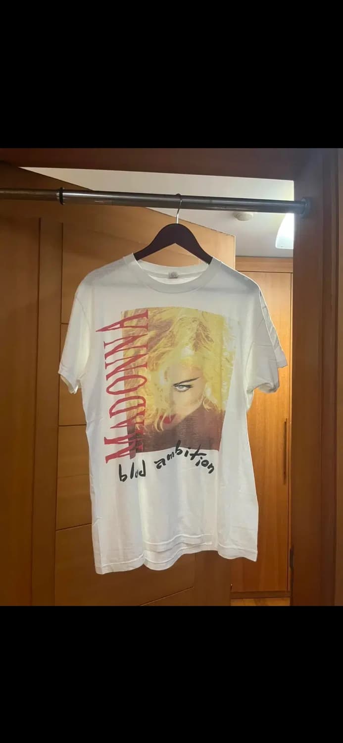 마돈나 블론드 월드투어 og 티셔츠 상품이미지1