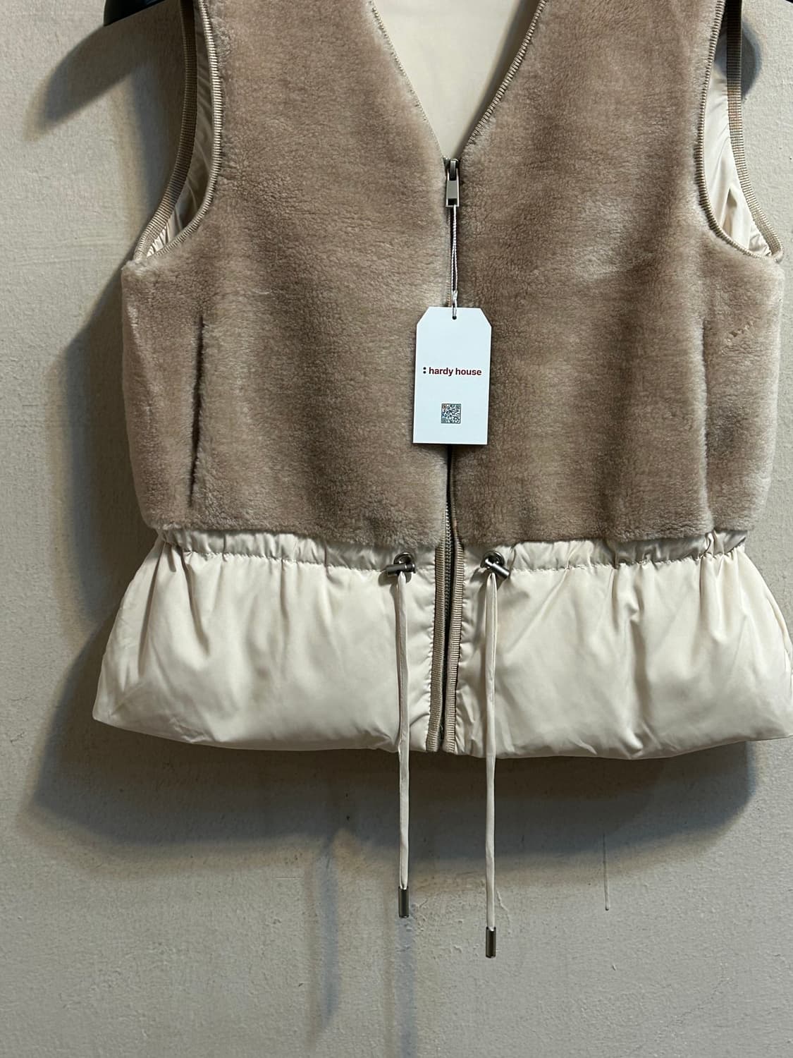 프렌비 퍼 패딩 베스트 상품이미지3