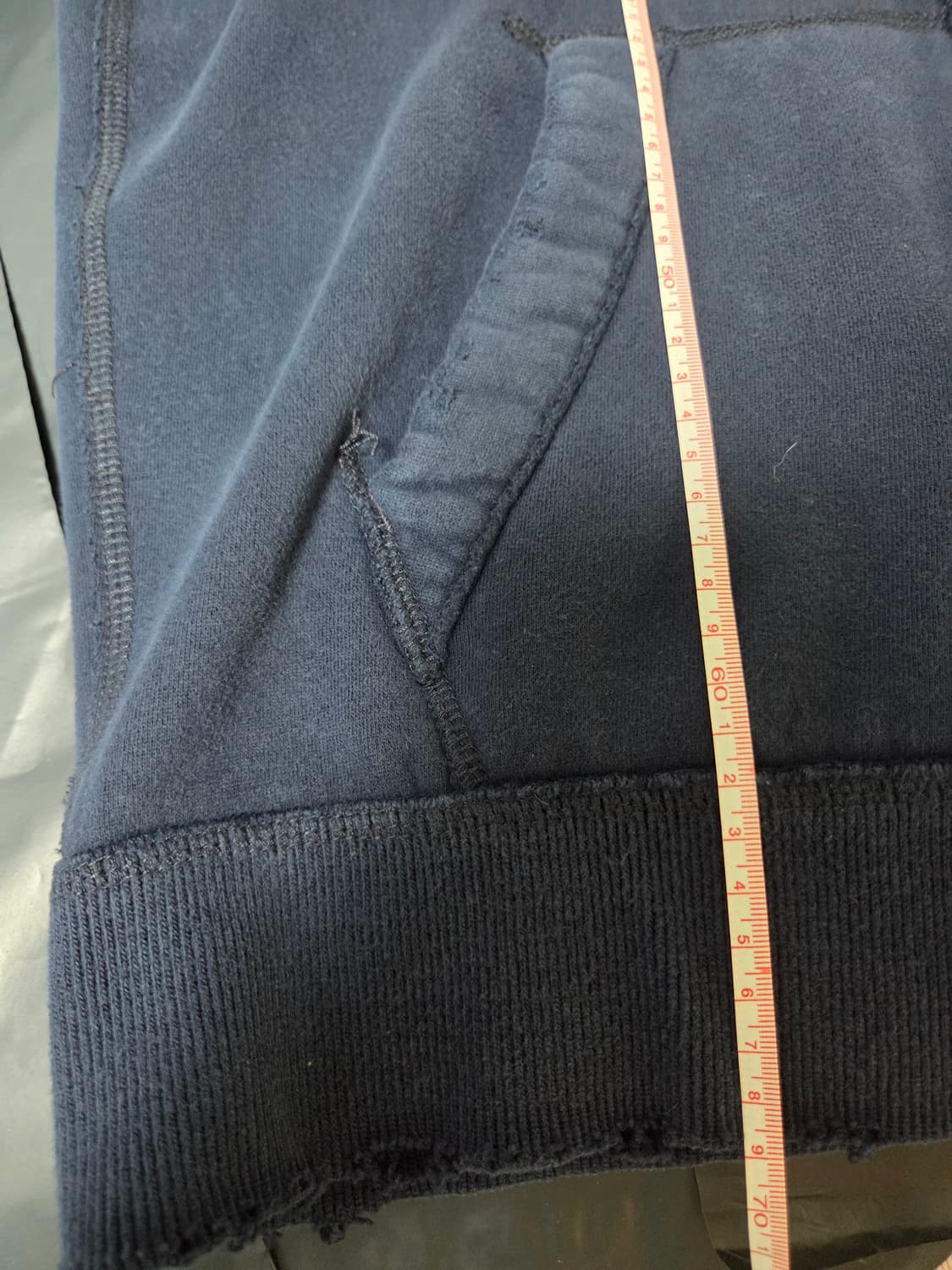 아베크롬비 원형로고 네이비후드집업 상품이미지4