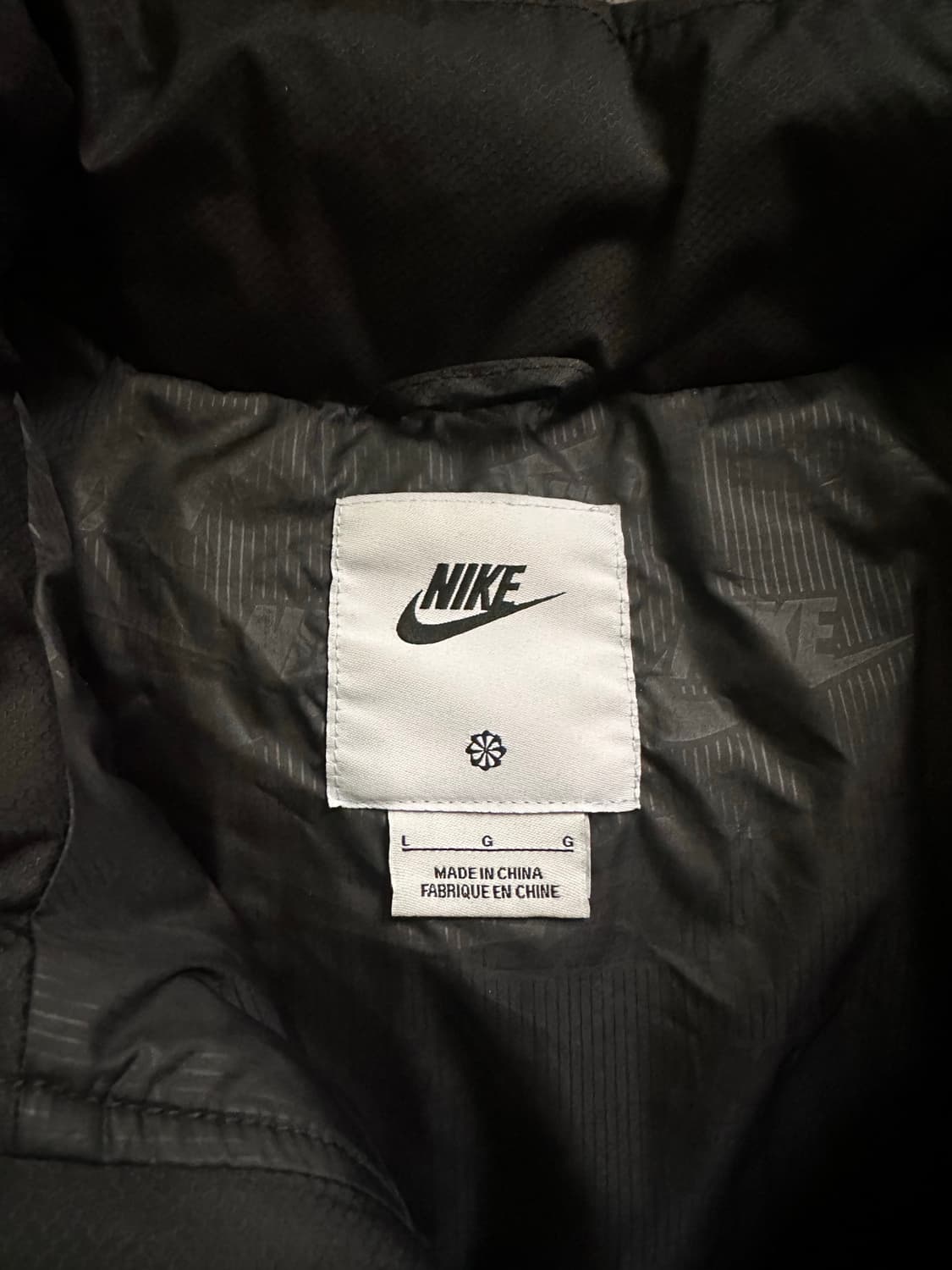 나이키 nsw 패딩 블랙 상품이미지2