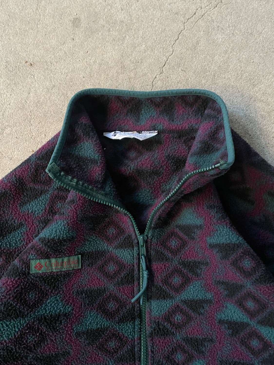 80s Columbia Aztec Fleece Zip(USA Made) 상품이미지5