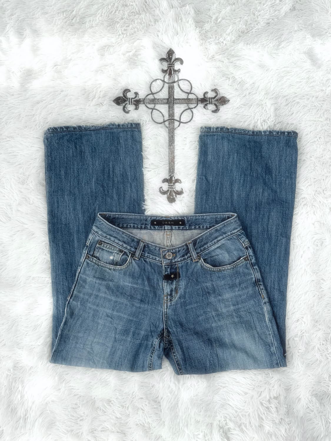 캐쉬 빈티지 플레어 부츠컷 진 상품이미지2