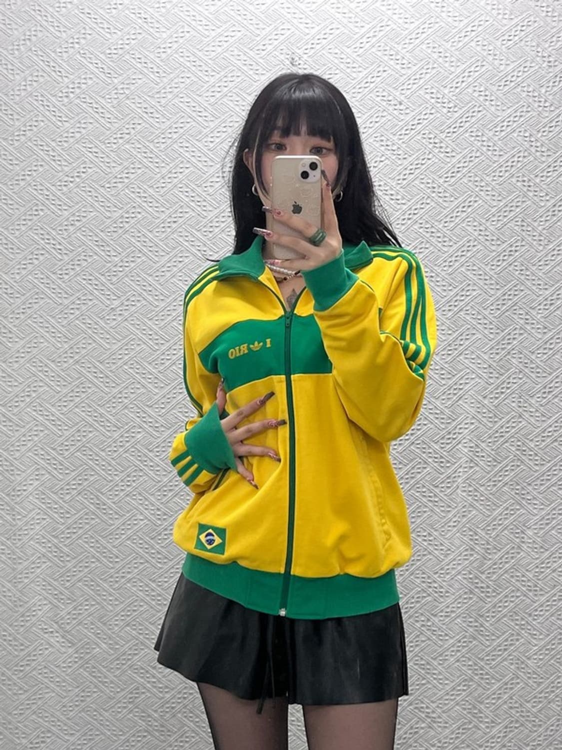 아디다스 올드스쿨 브라질 리오 데 자네이루 져지 집업 100 C12059 상품이미지1