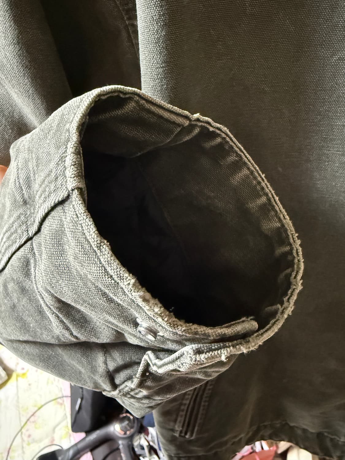 칼하트 디트로이트 자켓 j97 mos 모스 상품이미지4