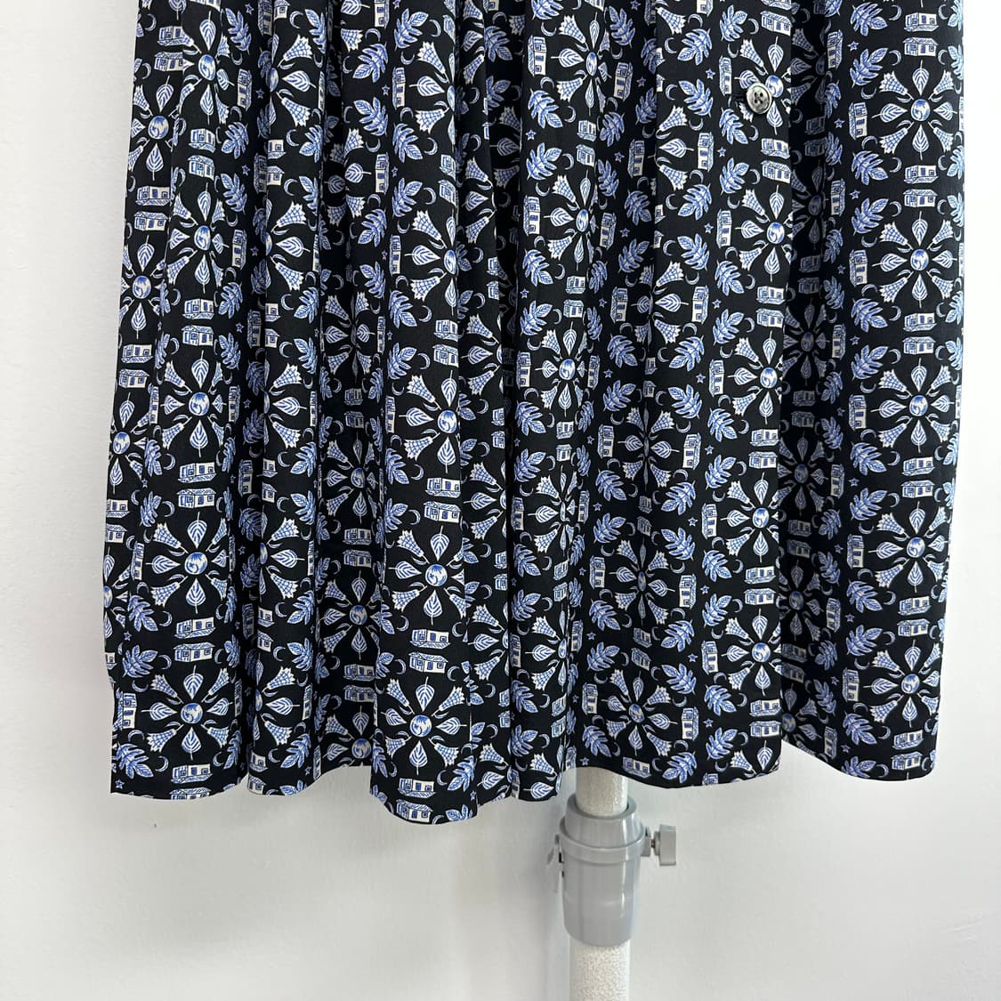 폴스미스 패턴 플리츠 랩스커트 상품이미지4