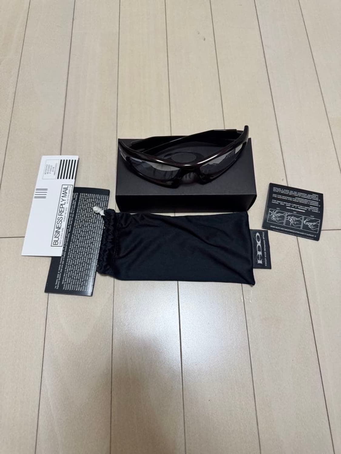 오클리 몬스터독 커스텀 신더레드/티타늄클리어 상품이미지1