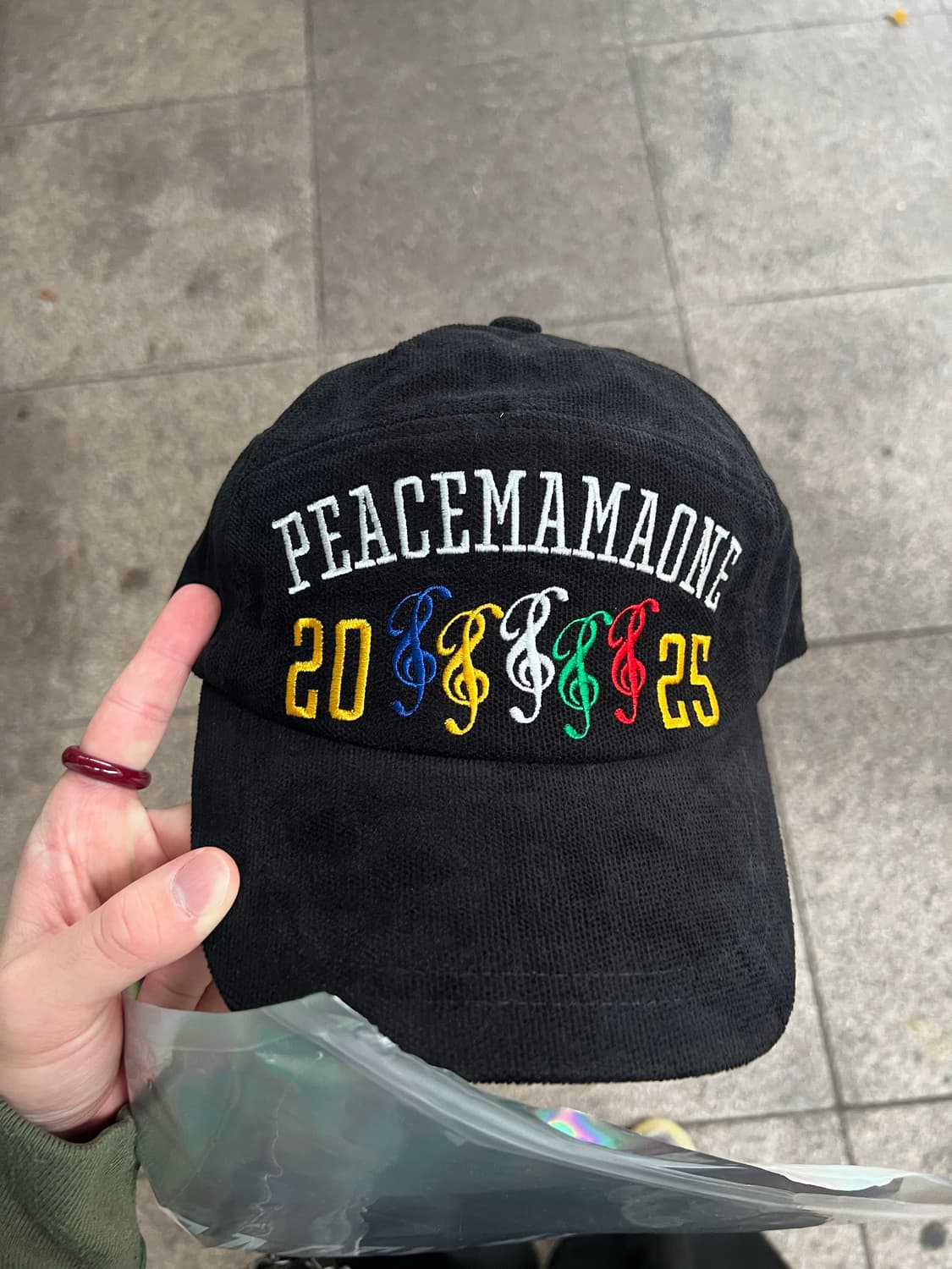 피스마이너스원 마마 코튼 볼캡 상품이미지1