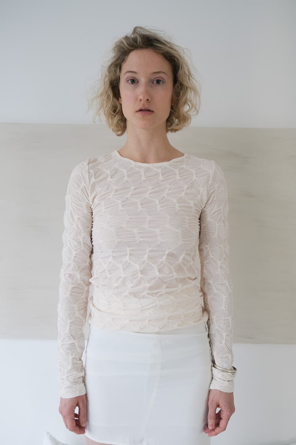 havebin 해브빈 Texture Long Sleeve Top 탑 상품이미지2