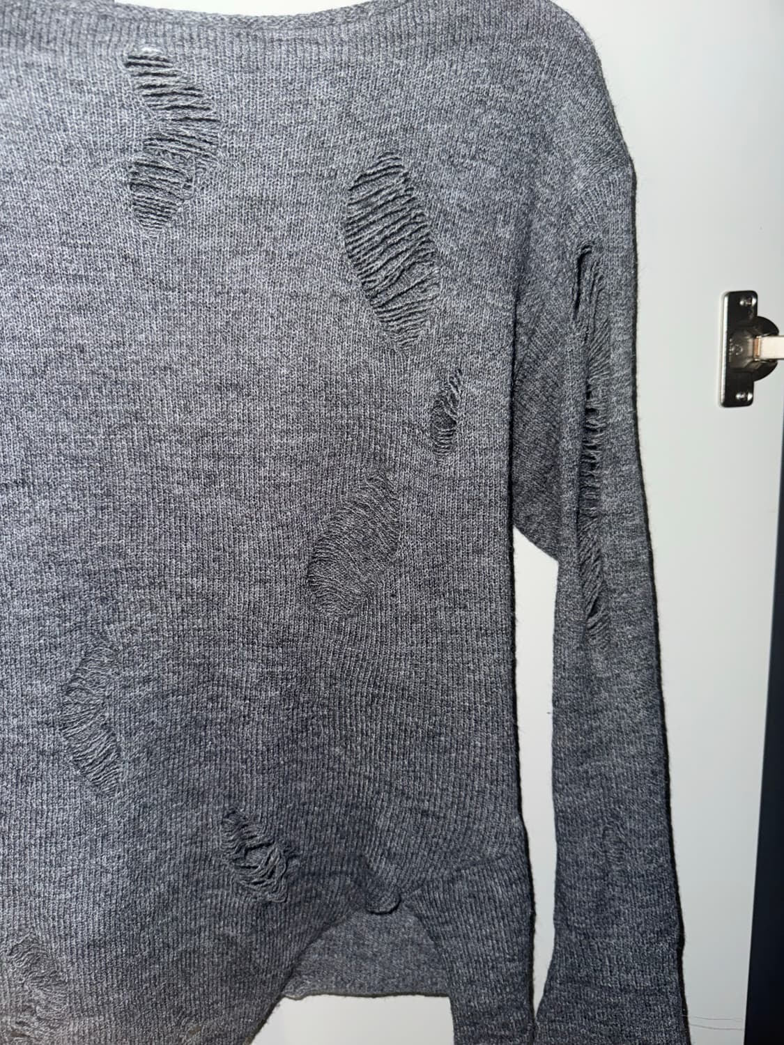 그레이 니트 상품이미지2