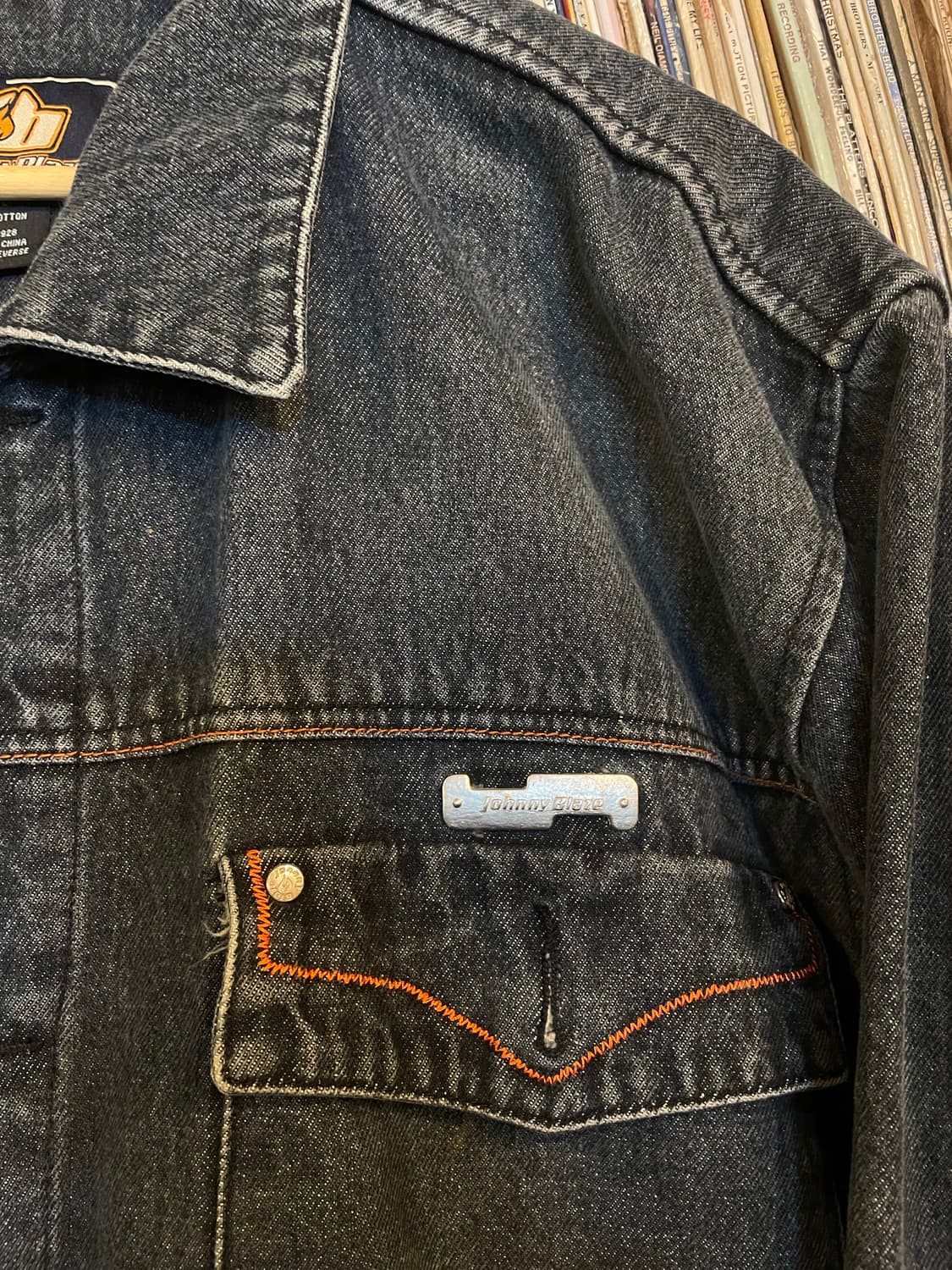 조니블레이즈 올드스쿨 오버핏 데님 트러커 자켓 상품이미지3