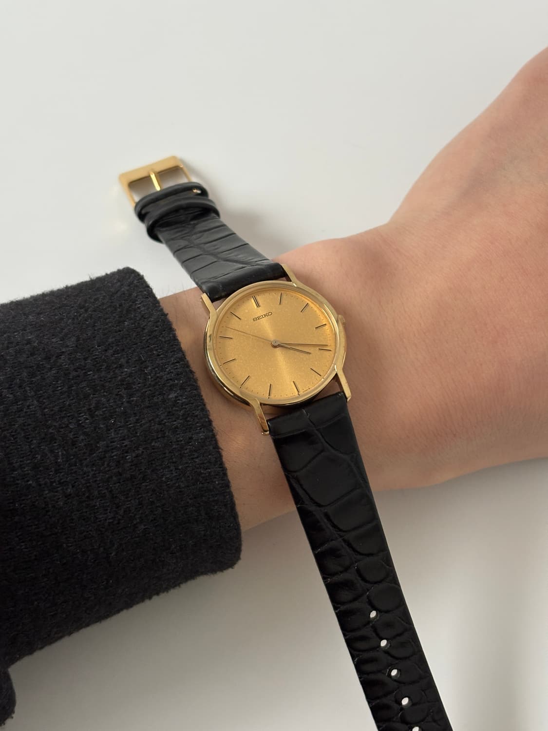 1980년대 Chariot 골드 쿼츠 남성 상품이미지9