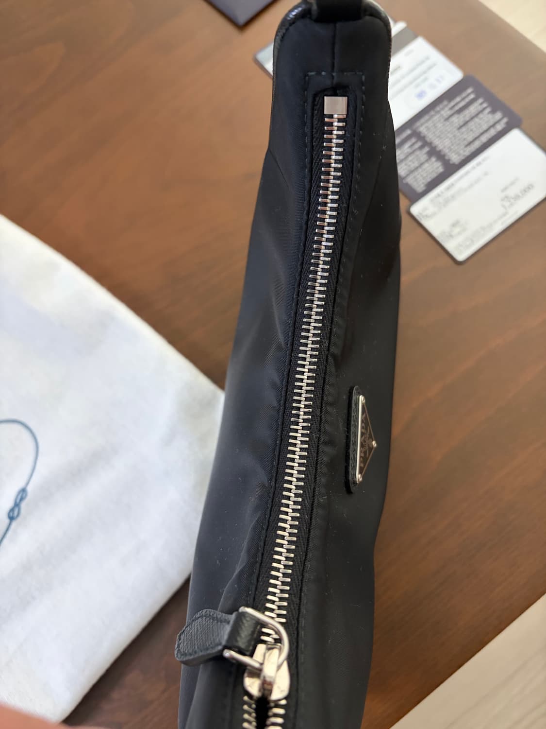 프라다 사피아노 트리밍 호보백 1NE204 상품이미지8