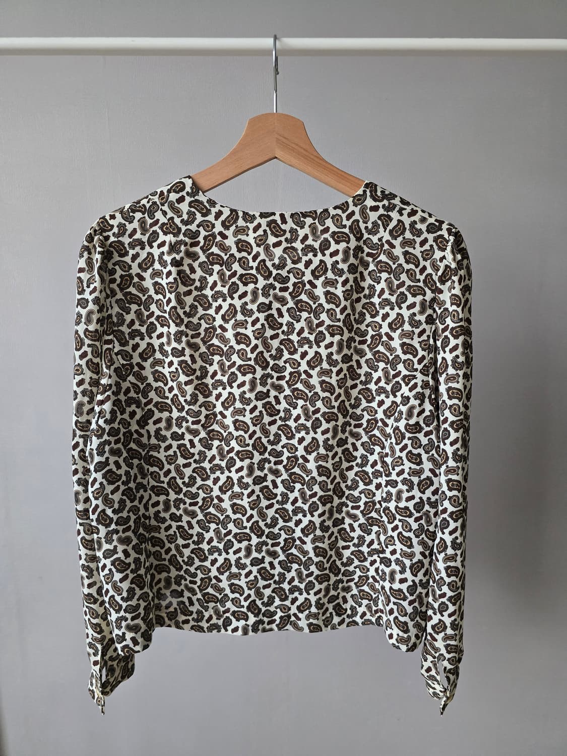 빈티지 페이즐리 블라우스 / made in Japan 상품이미지6