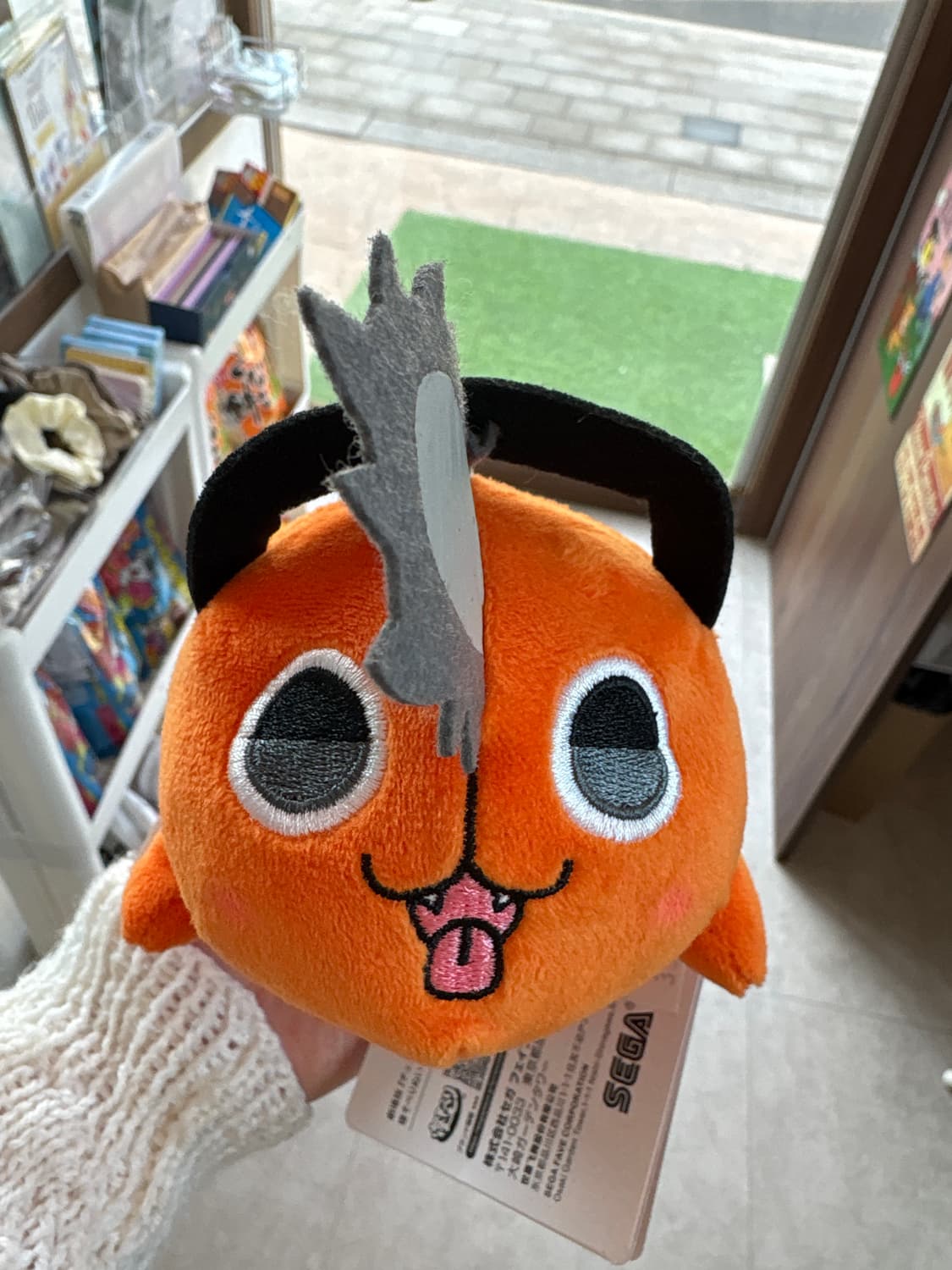 체인소맨 포치타 인형(키링가능) 일본 정품 상품이미지1