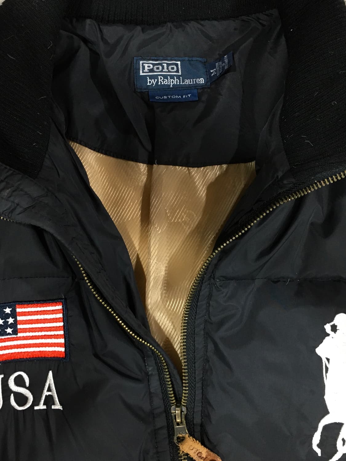 폴로 랄프로렌 블랙 패딩 USA 자켓 상품이미지4
