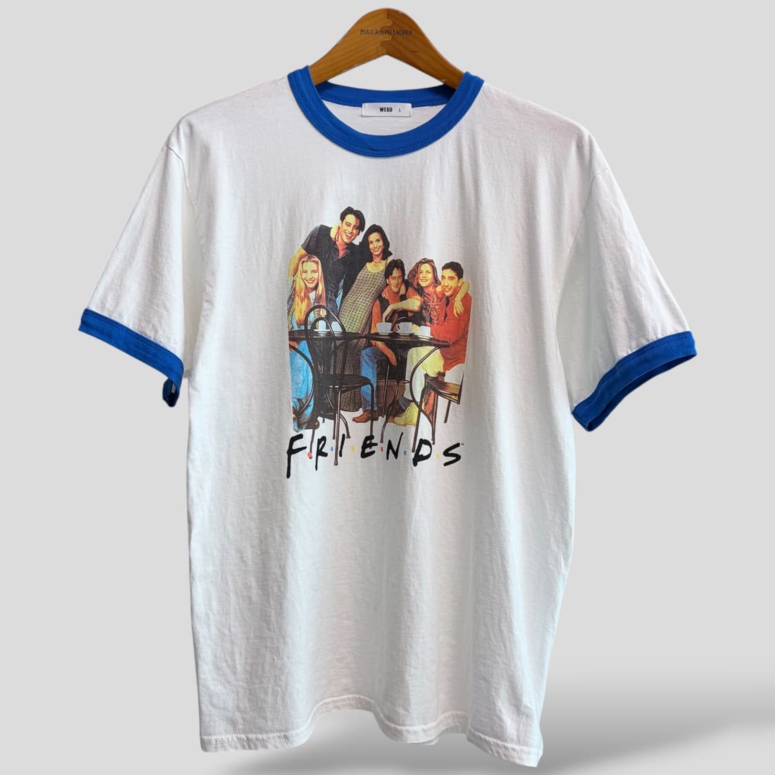 (L)WEGO Friends 프렌즈 링거 반팔티셔츠 상품이미지1