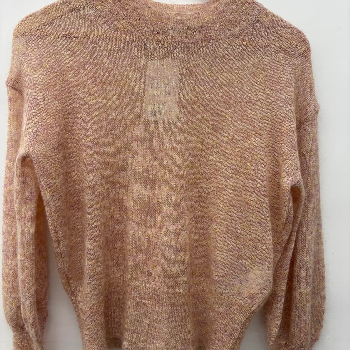 질스튜어트 핑크 퍼프 니트 스웨터 여L 상품이미지2