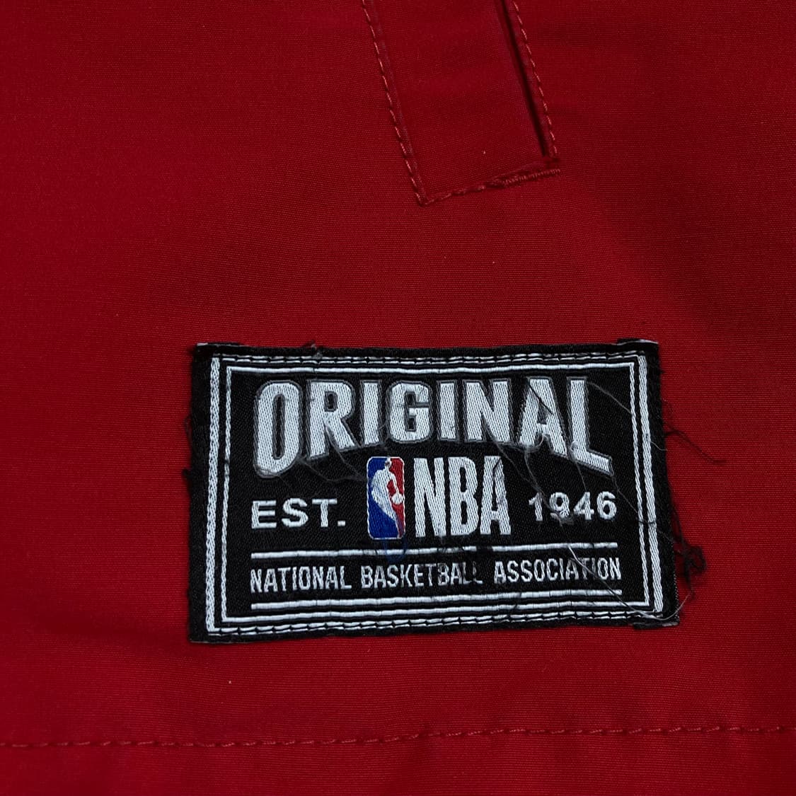 NBA 시카고 불스 로고 배색 바람막이 아노락 상품이미지5