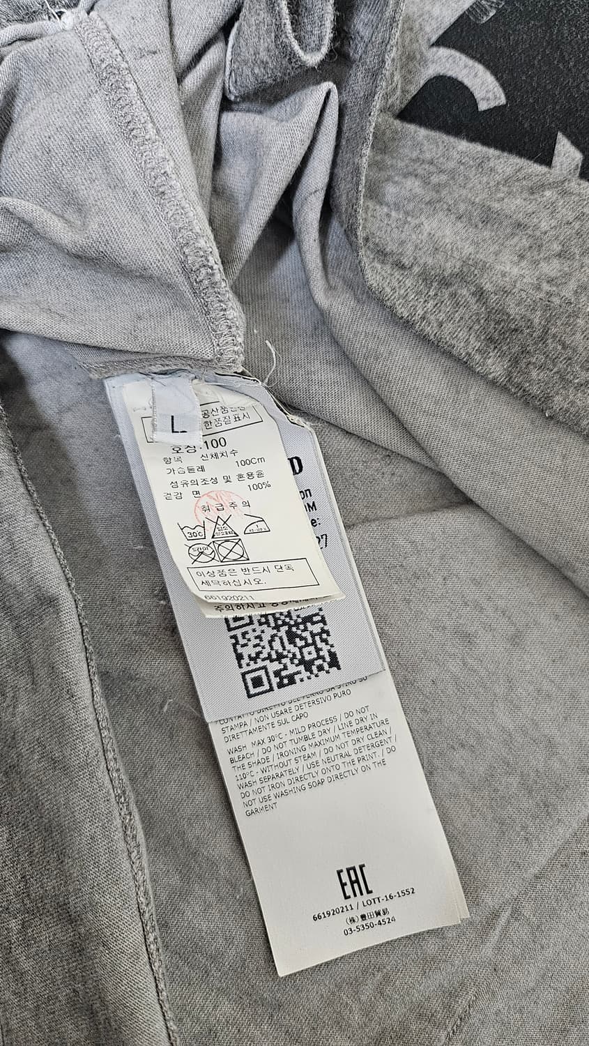 [정품/L] 스톤아일랜드 섀도우 프로젝트 17SS 마블드 이펙트 롱슬리브 상품이미지4