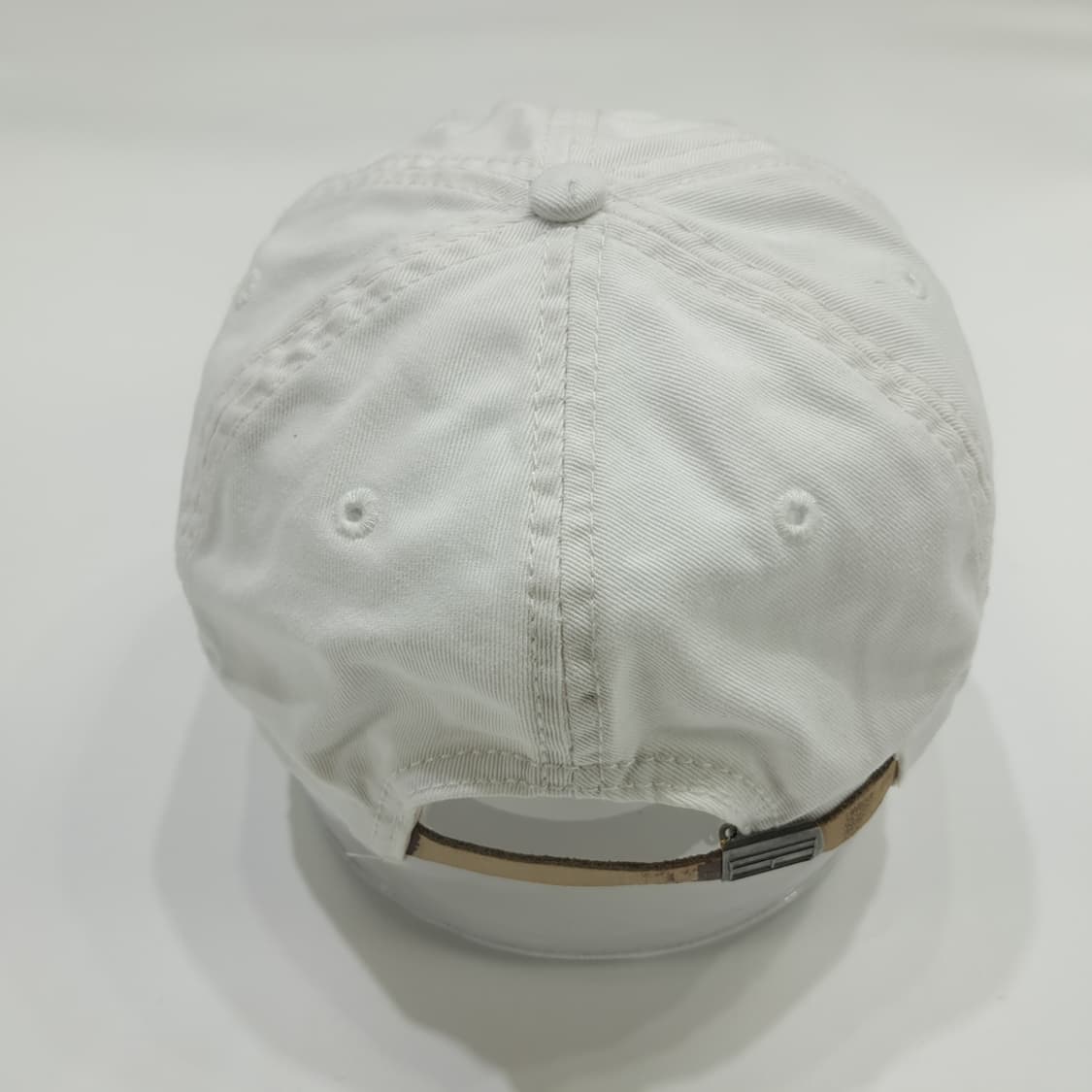 빈티지 타미힐피거 화이트 레더 스트랩 볼캡 P1950 상품이미지6