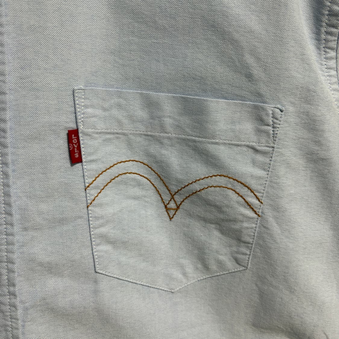 리바이스 타입원 스티치 옥스포드 셔츠 / 소라, M 상품이미지5