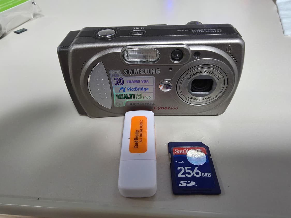 삼성 캐녹스 사이버400 빈티지 디지털카메라 상품이미지8