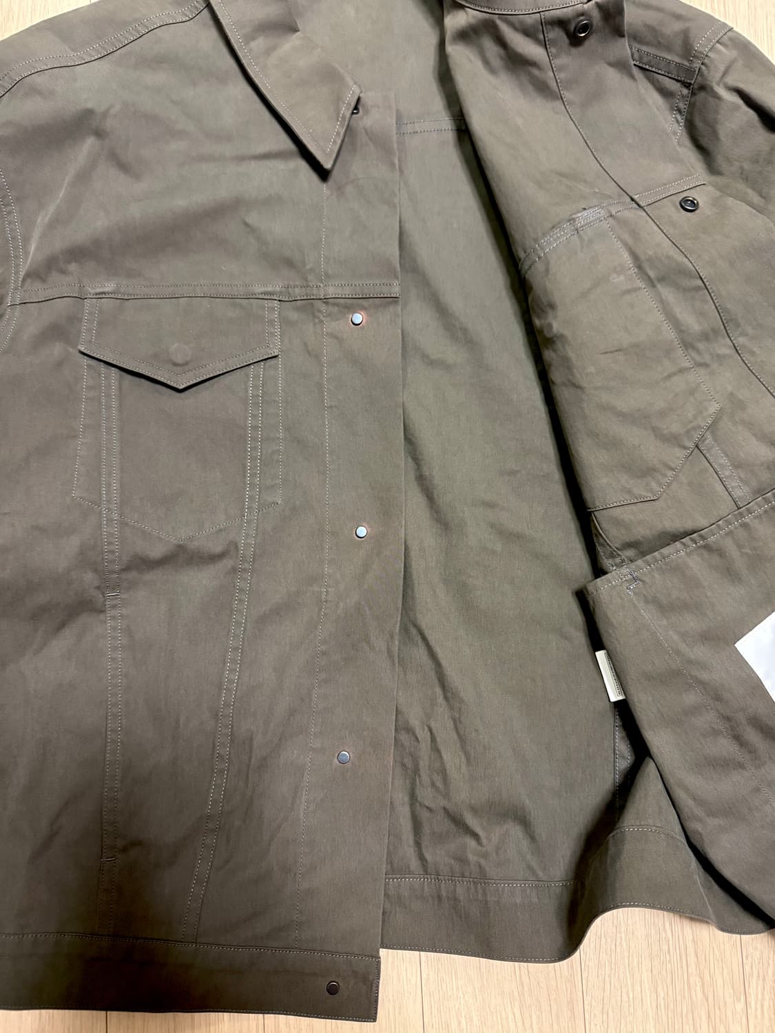 유스(Youth.) 트러커 셋업 브라운 L, S 상품이미지5