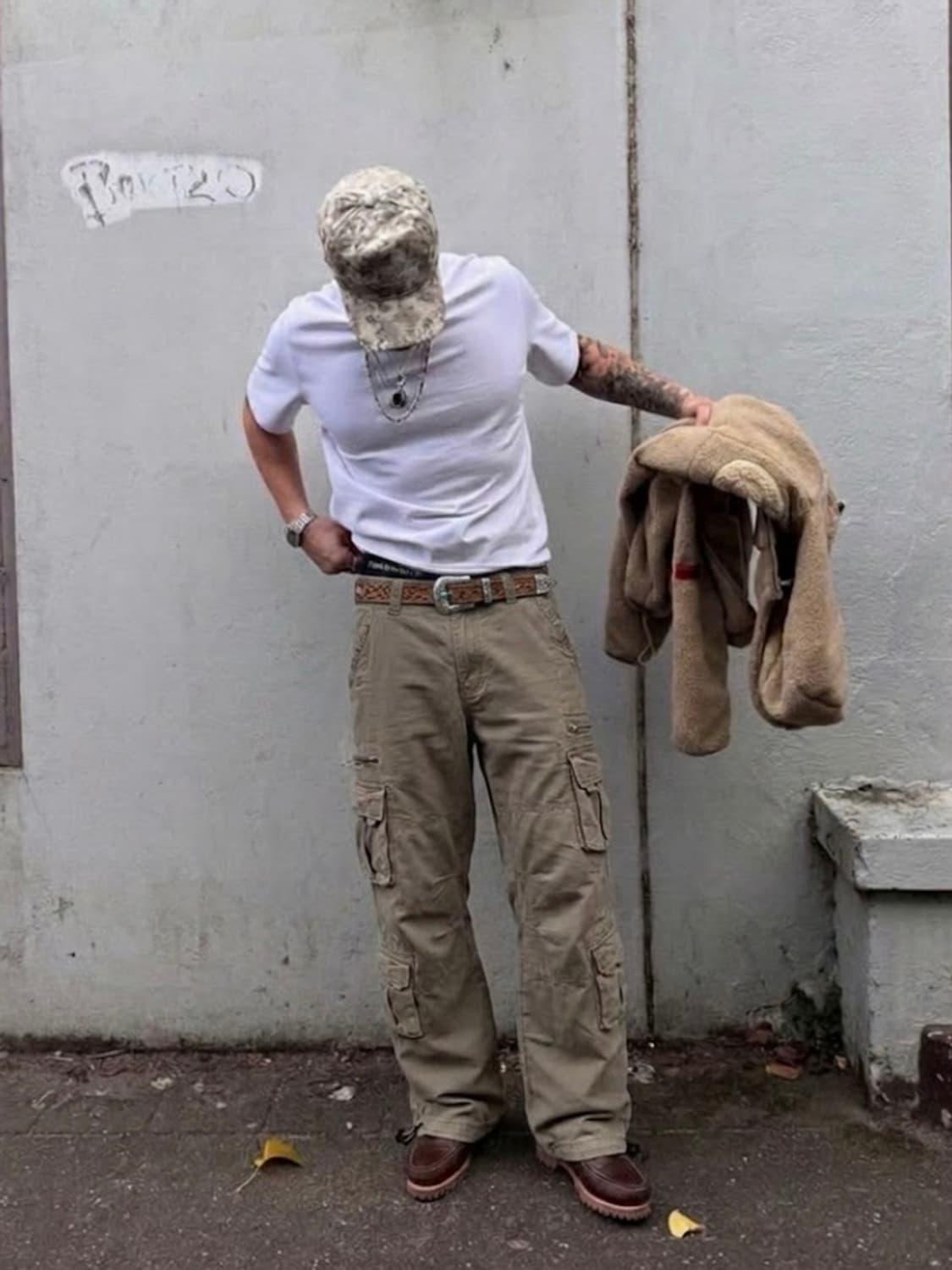 Vintage 90’s Air Walk 멀티포켓 워시드 카고팬츠 상품이미지1