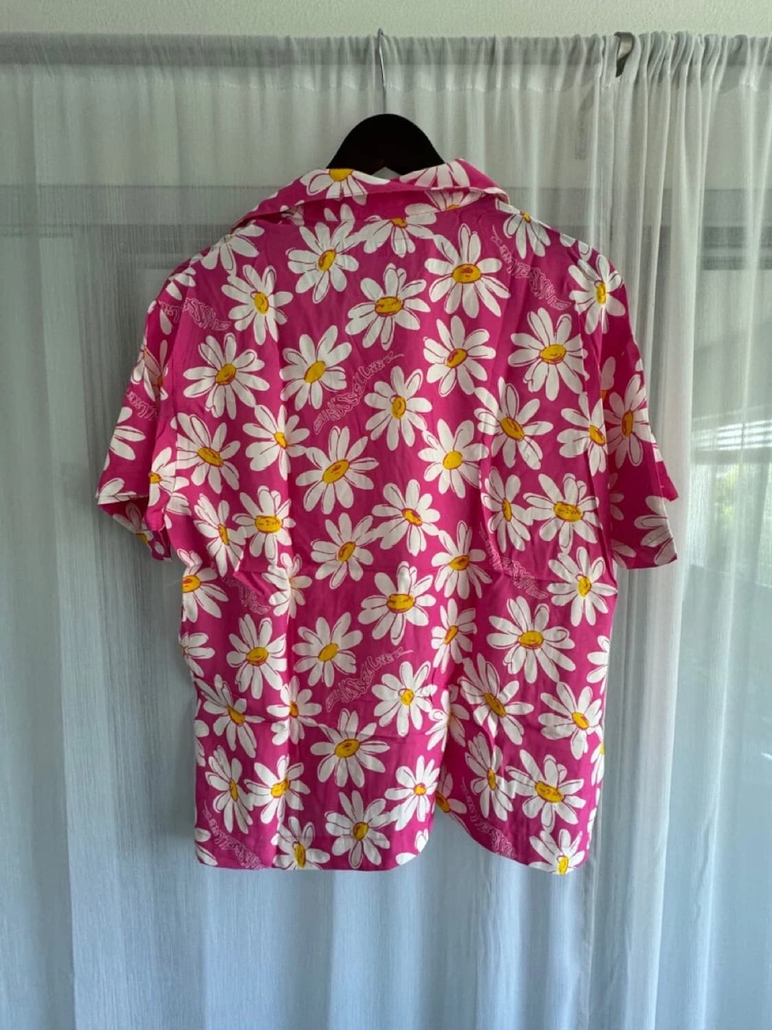  ERL 이알엘 플로럴 프린트 비스코스 셔츠 핑크 상품이미지5