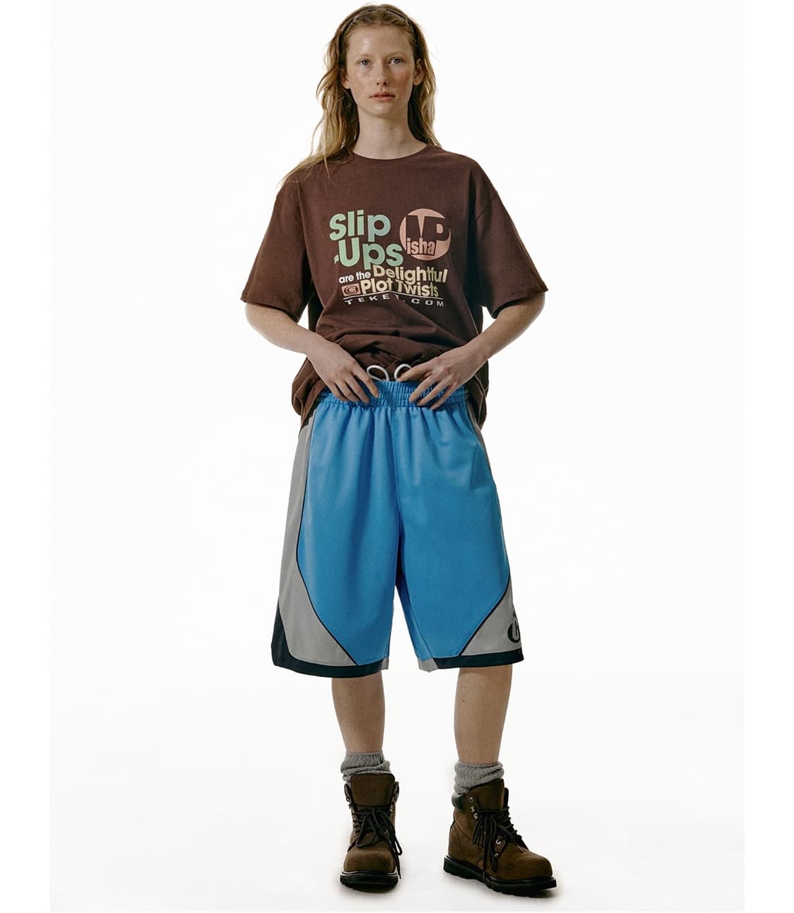 테켓 teket 쇼츠 Up Shorts Sky Blue M 상품이미지3