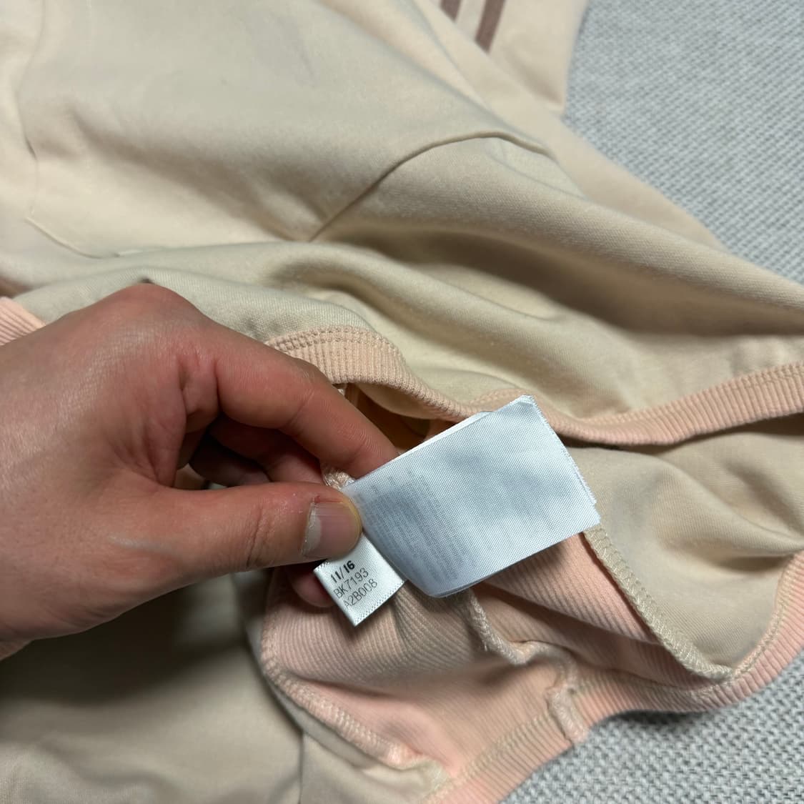 아디다스 오리지널 삼선 하프집업 후드티 상품이미지4