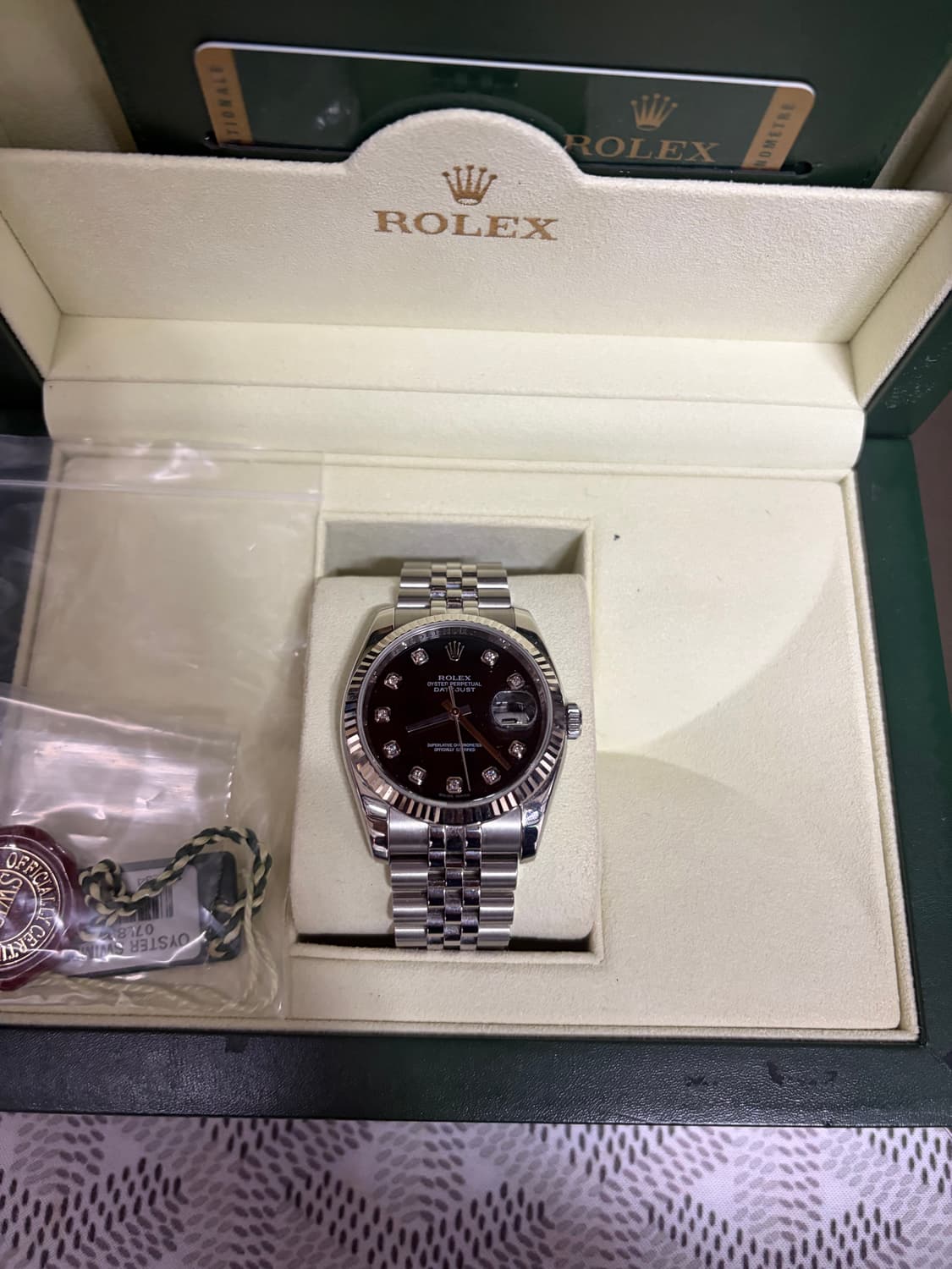 롤렉스 데이저스트 116234 검텐포 보증서 풀박스 상품이미지2