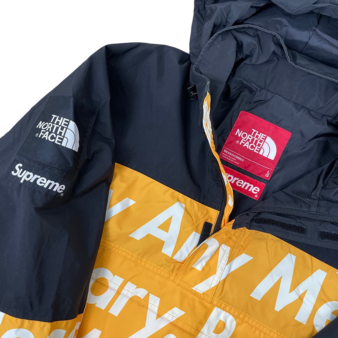 슈프림 x 노스페이스 레터링 아노락 자켓 상품이미지2