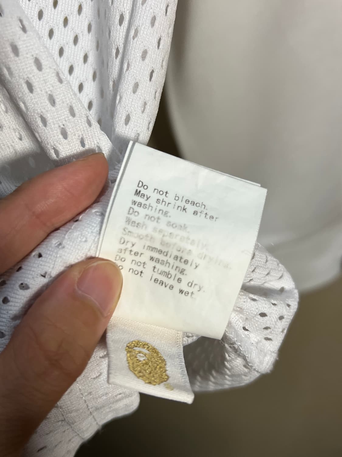 베이프 메쉬 긴팔 져지 슬리브 처분  상품이미지4